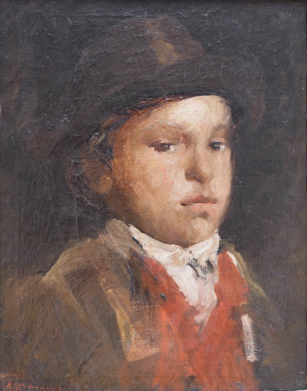 Il pastorello, c.1867 da Antonio Mancini
