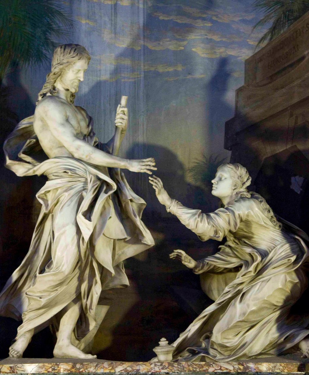 Noli Me Tangere (marmo) da Antonio Raggi