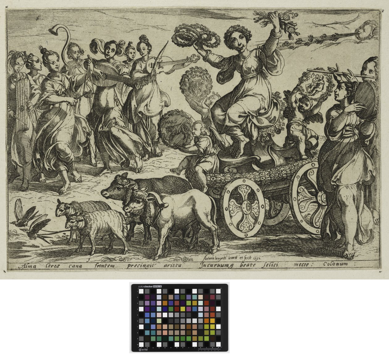 Le quattro stagioni: Primavera, 1592 da Antonio Tempesta