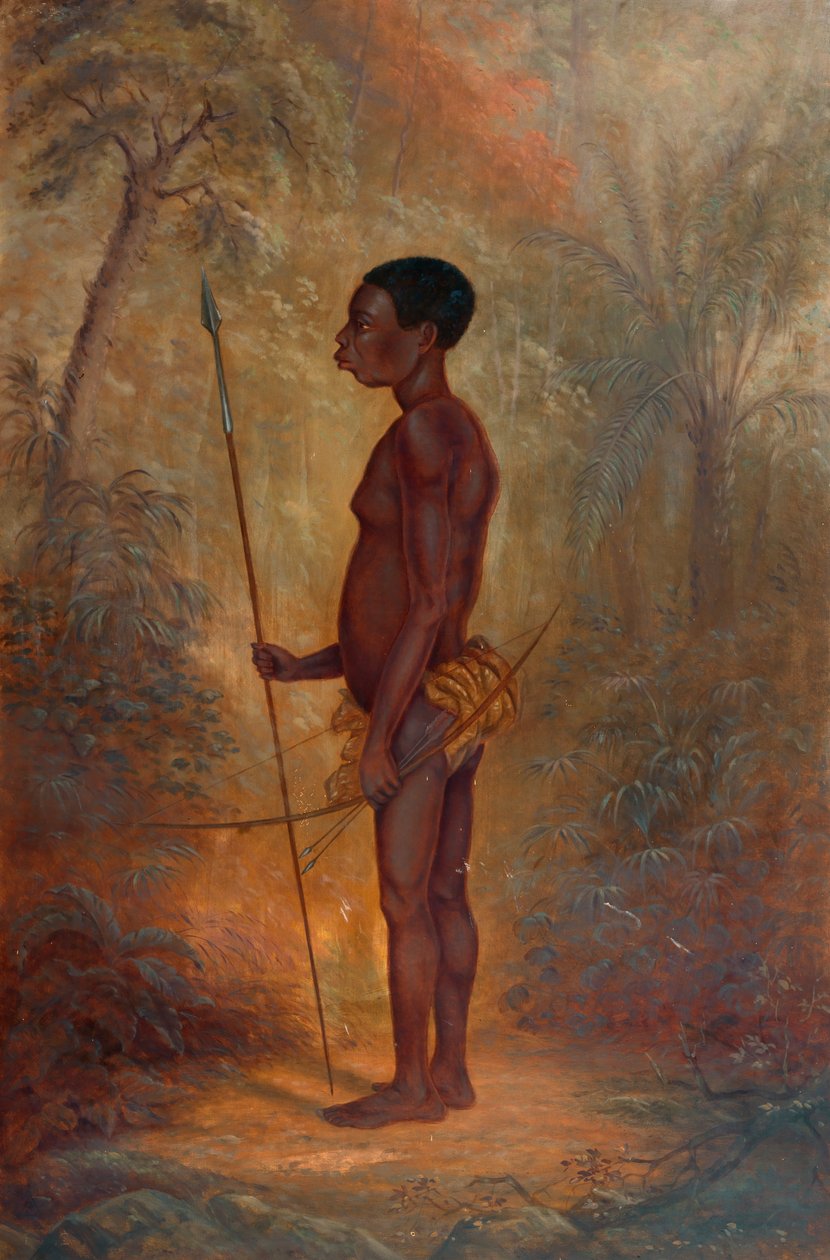 Uomo Akka (ca. 1893) da Antonio Zeno Shindler