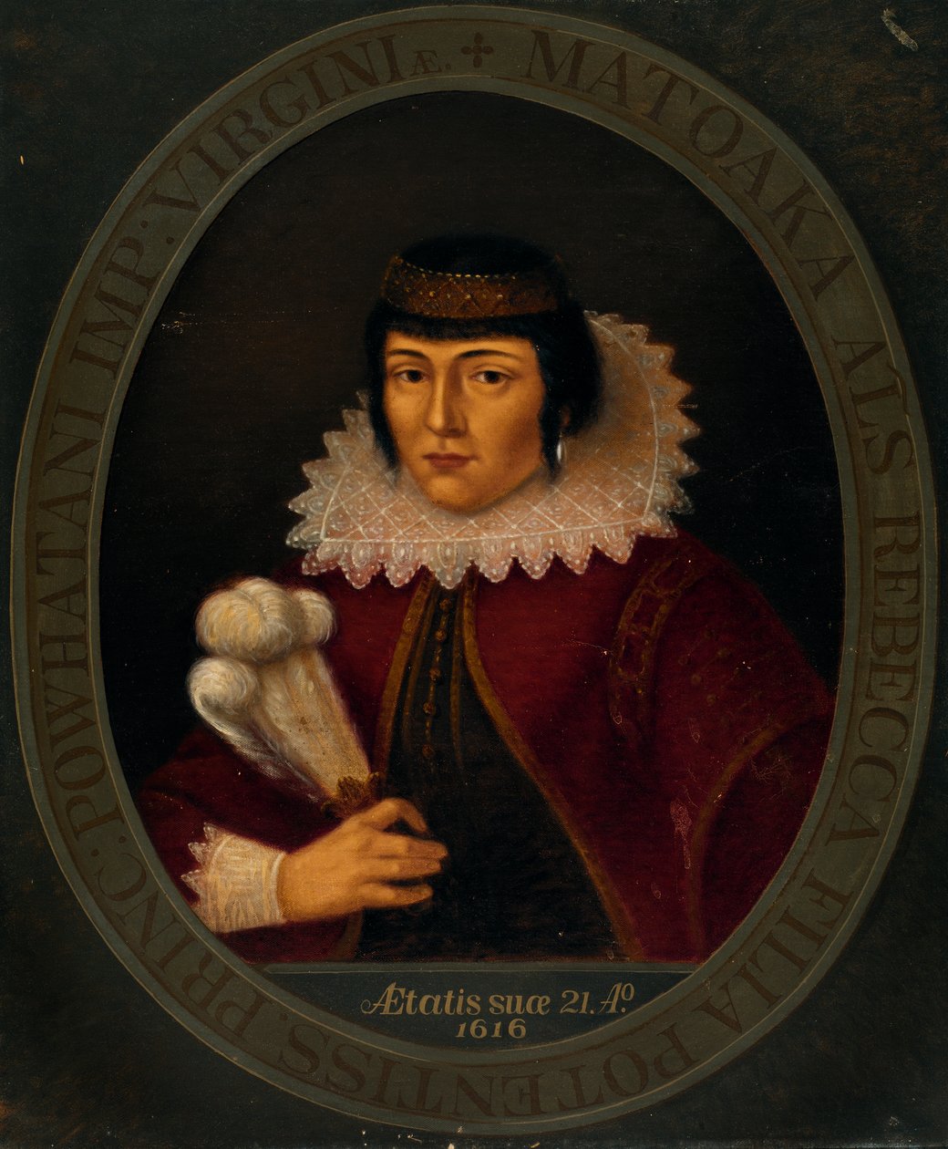 Pocahontas, ca. 1890 da Antonio Zeno Shindler