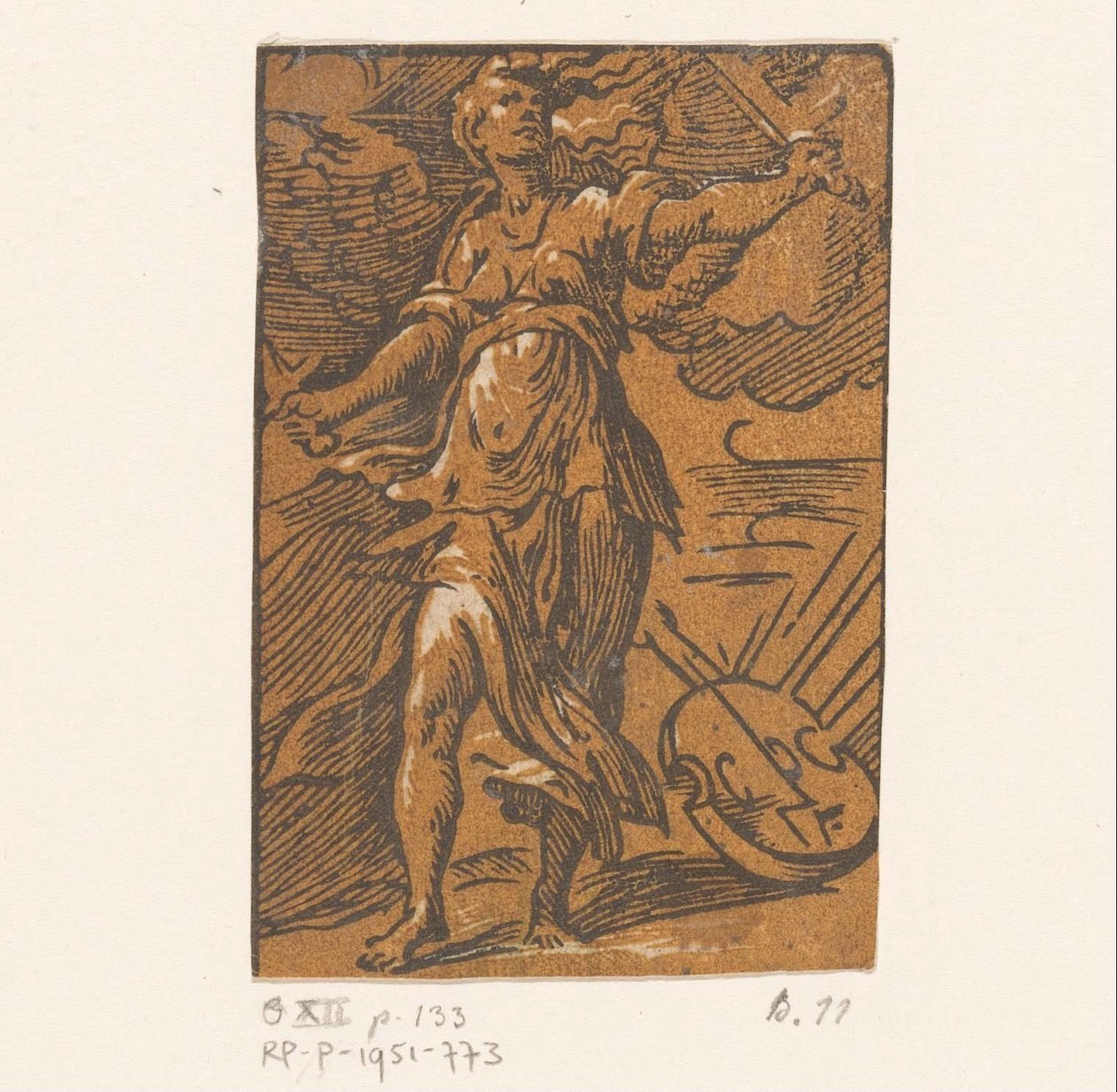 Temperamento collerico da Antonio da Trento (possibly)