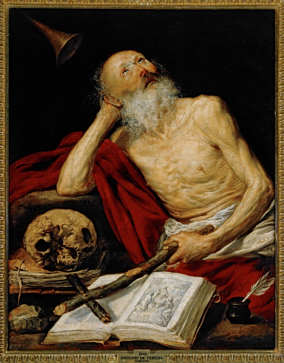 San Girolamo ... (dipinto su tela) da Antonio de Pereda
