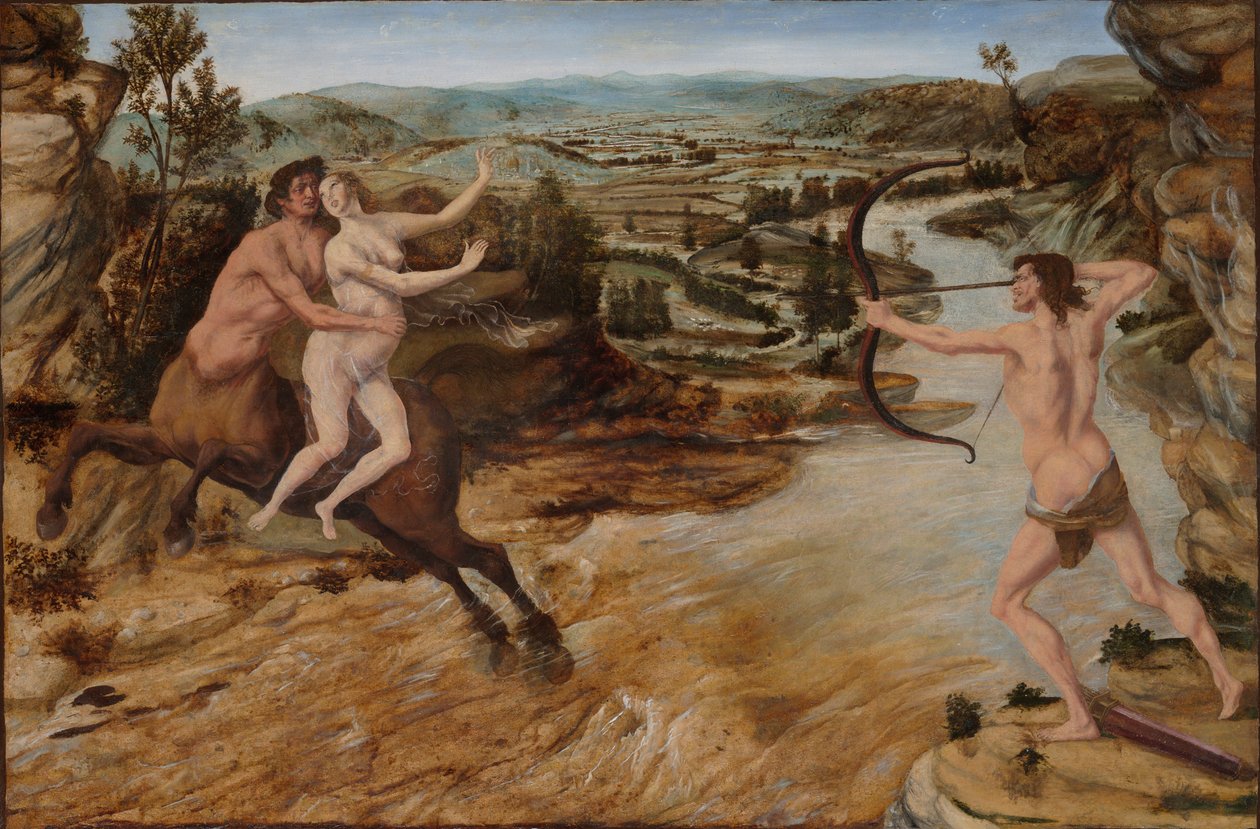 Ercole e Deianira da Antonio Pollaiuolo