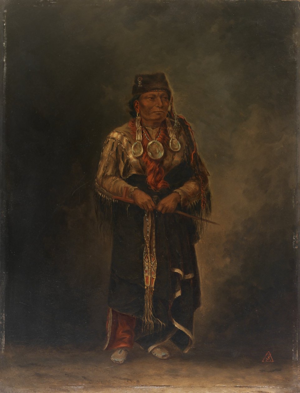 Chunka-ah-luta (Cane Rosso) da Antonion Zeno Shindler