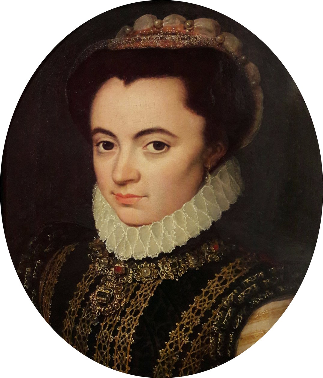 Ritratto di Maria del Portogallo, Duchessa di Parma (1538-1577) da Antonis Mor