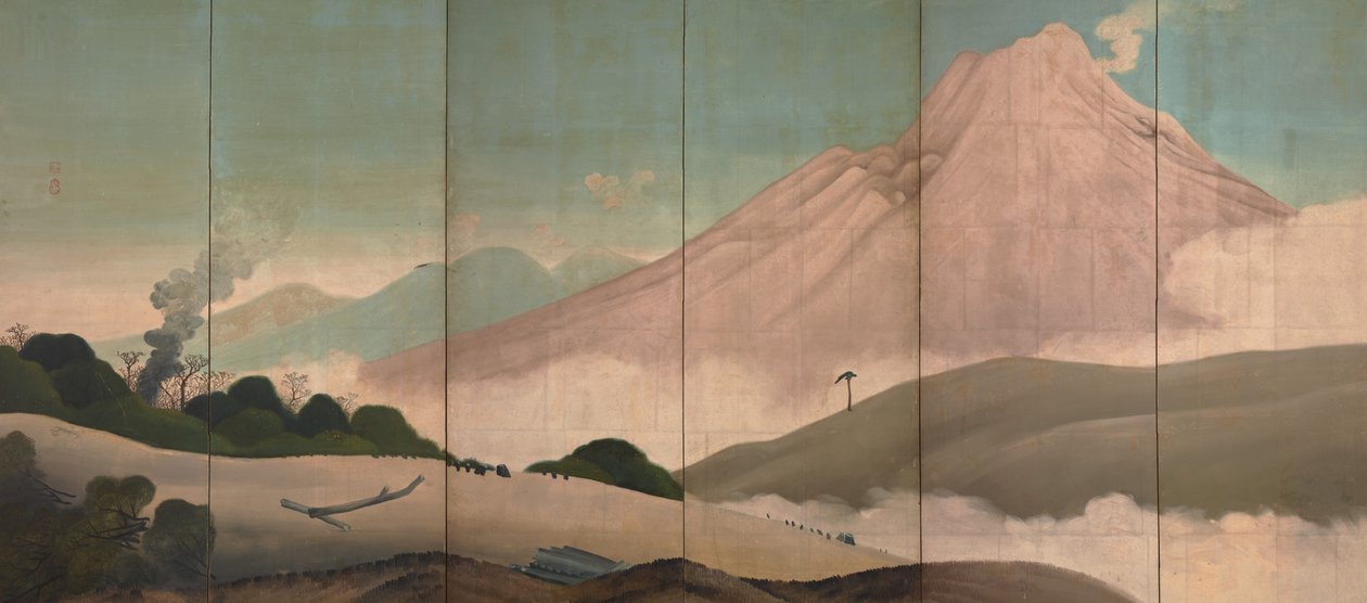 Monte Asama da Aodo Denzen