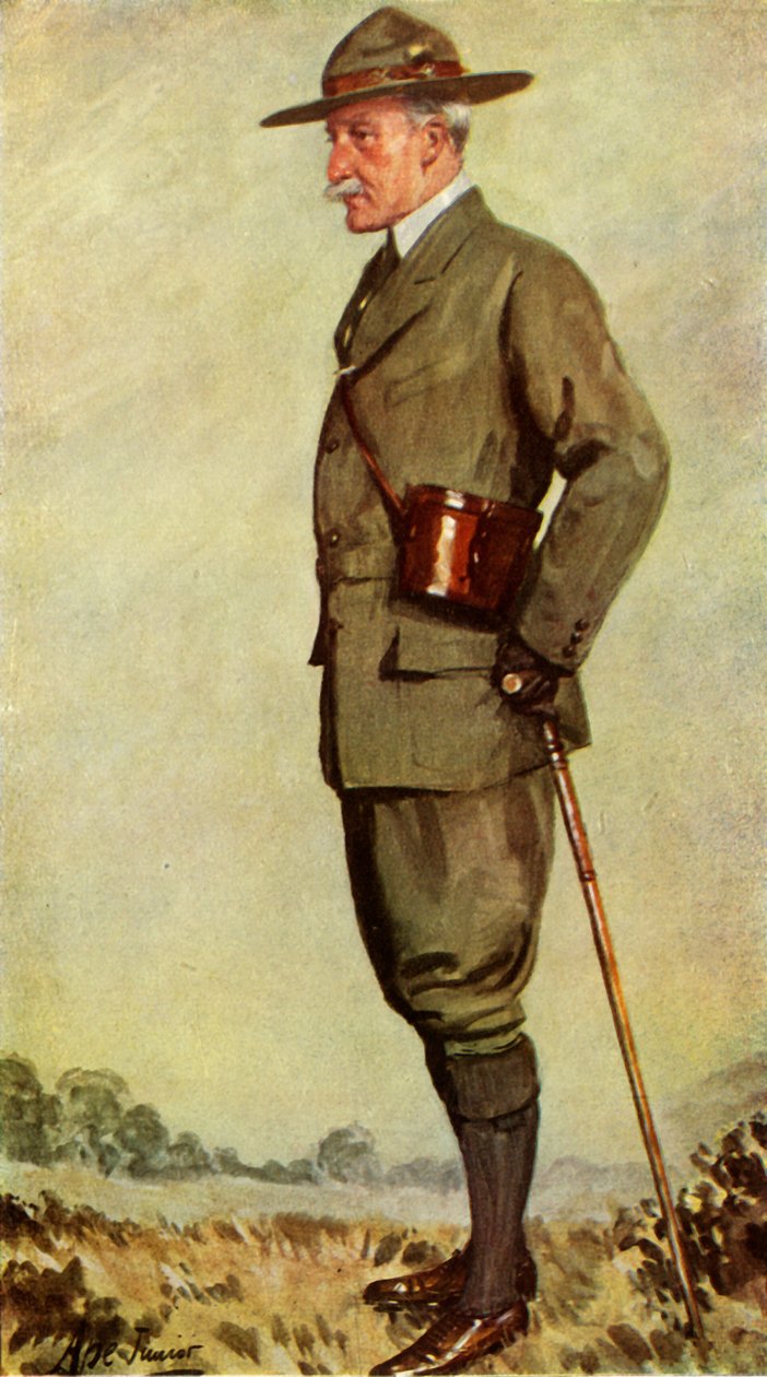 Lord Baden-Powell, 1911, 1944 da Ape Junior