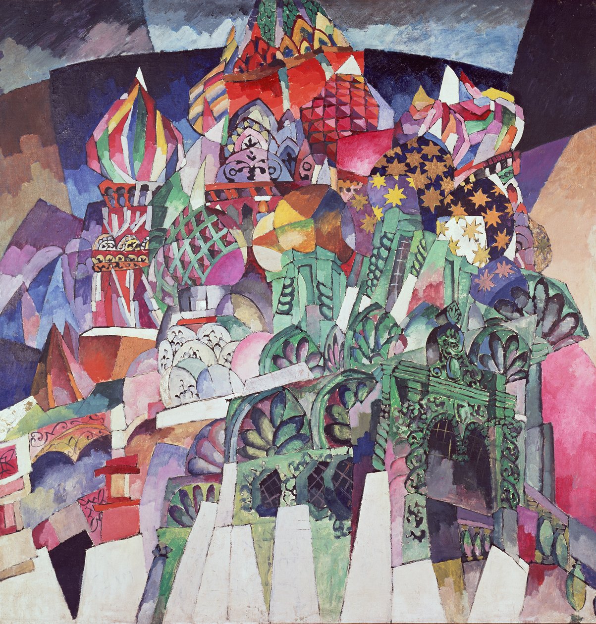 Cattedrale di San Basilio da Aristarkh Vasilievic Lentulov