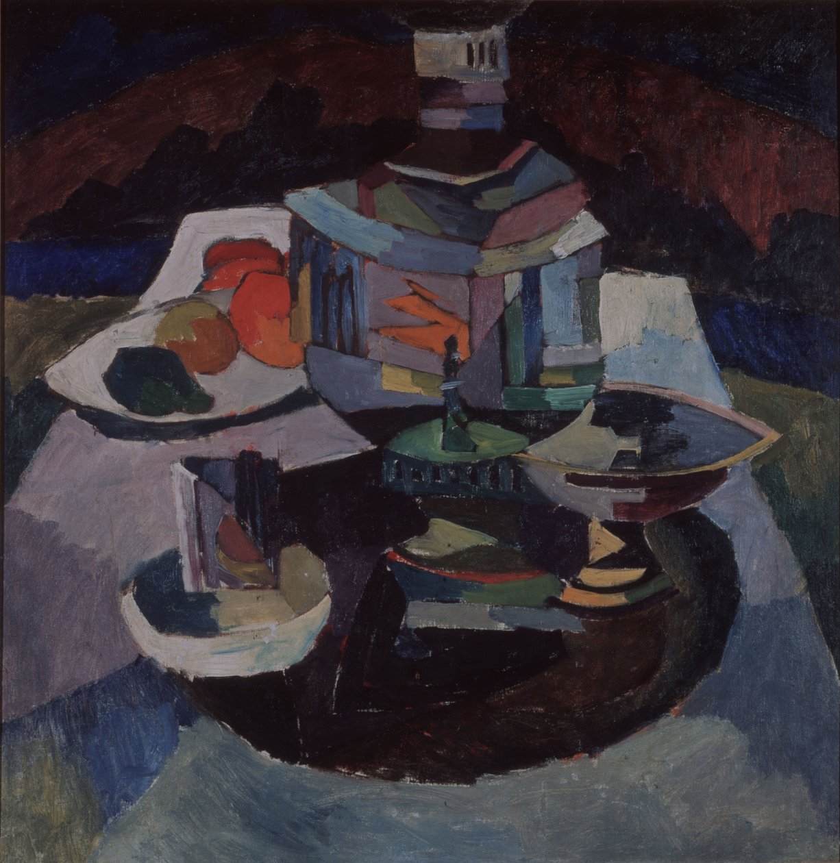 Natura morta con samovar, 1913 da Aristarkh Vasilievic Lentulov