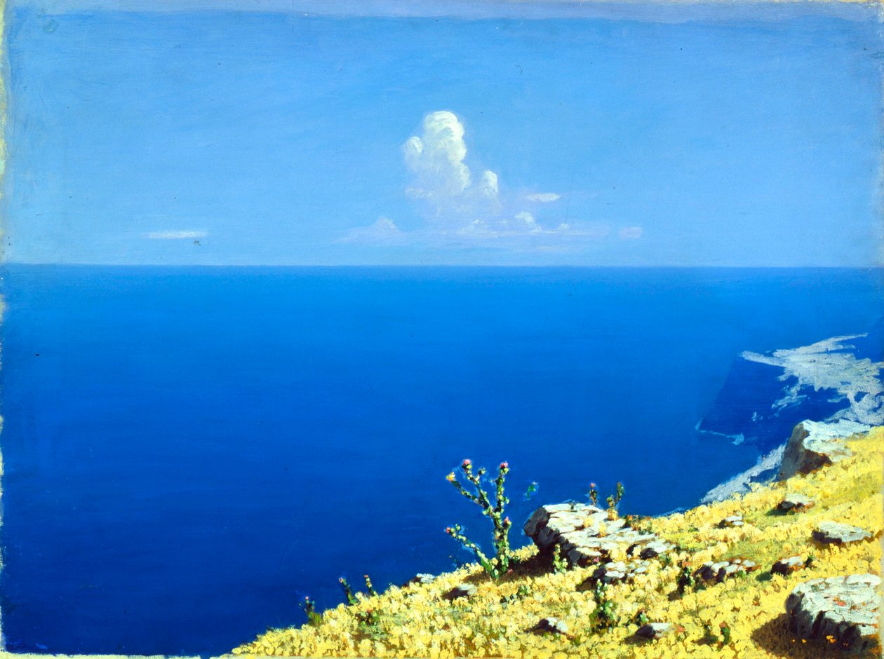 Il mare in Crimea, c1860-1900 da Arkhip Ivanovich Kuindzhi