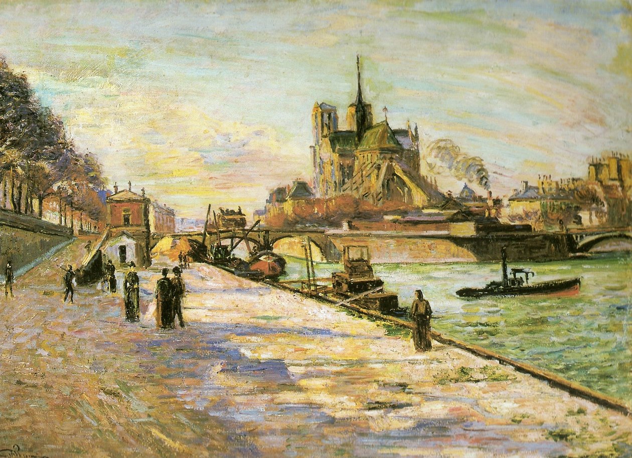 Notre Dame di Parigi da Jean Baptiste Armand Guillaumin