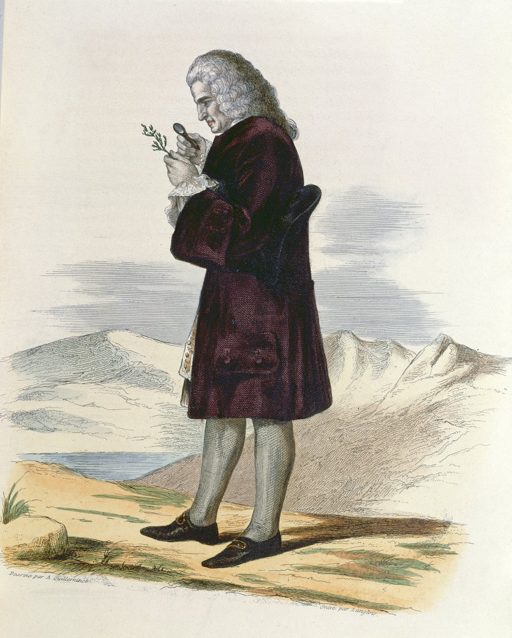 Bernard de Jussieu (1699-1777) c.1820 da Armand Guilleminot