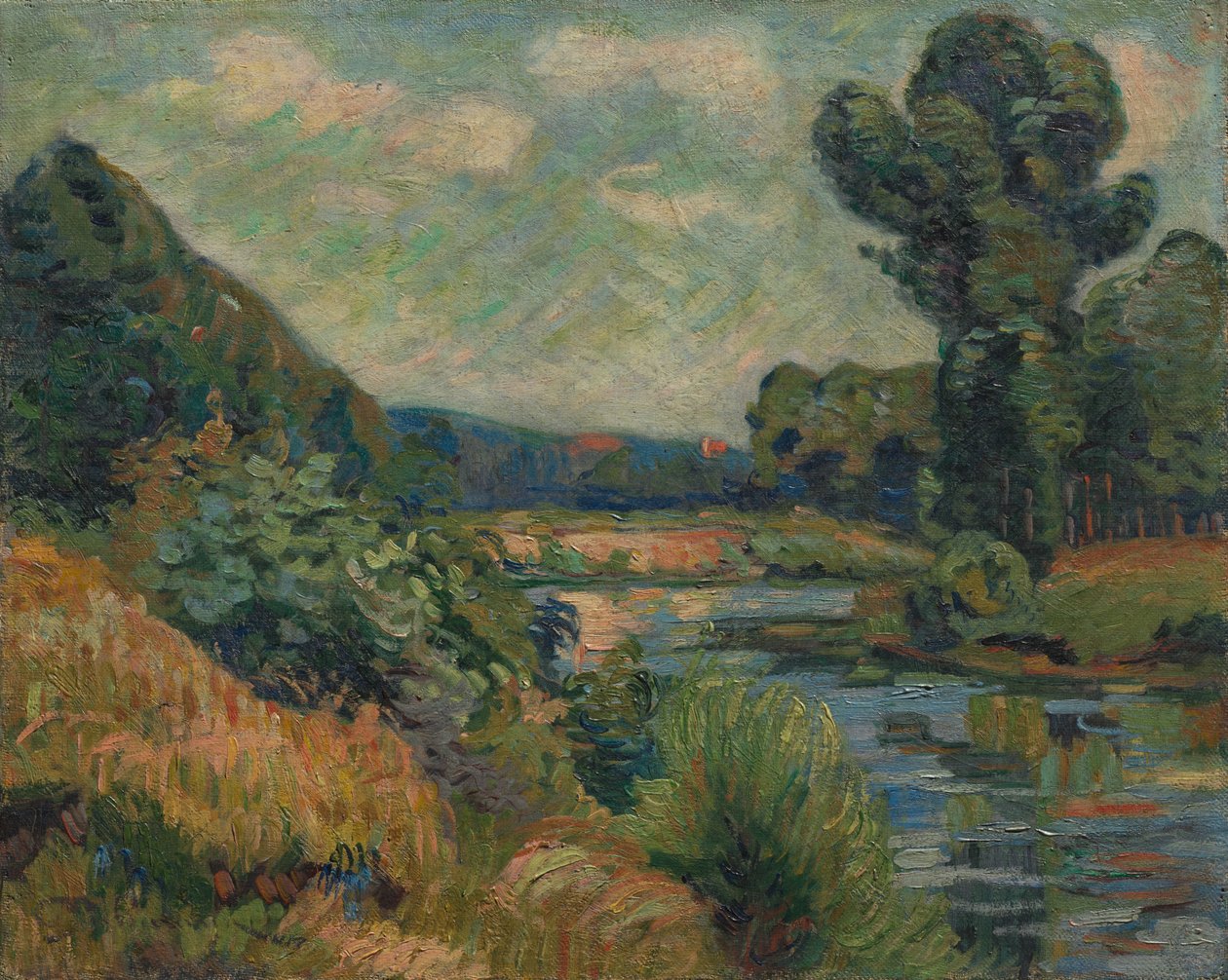 Le rive della Marna a Charenton da Armand Guillaumin