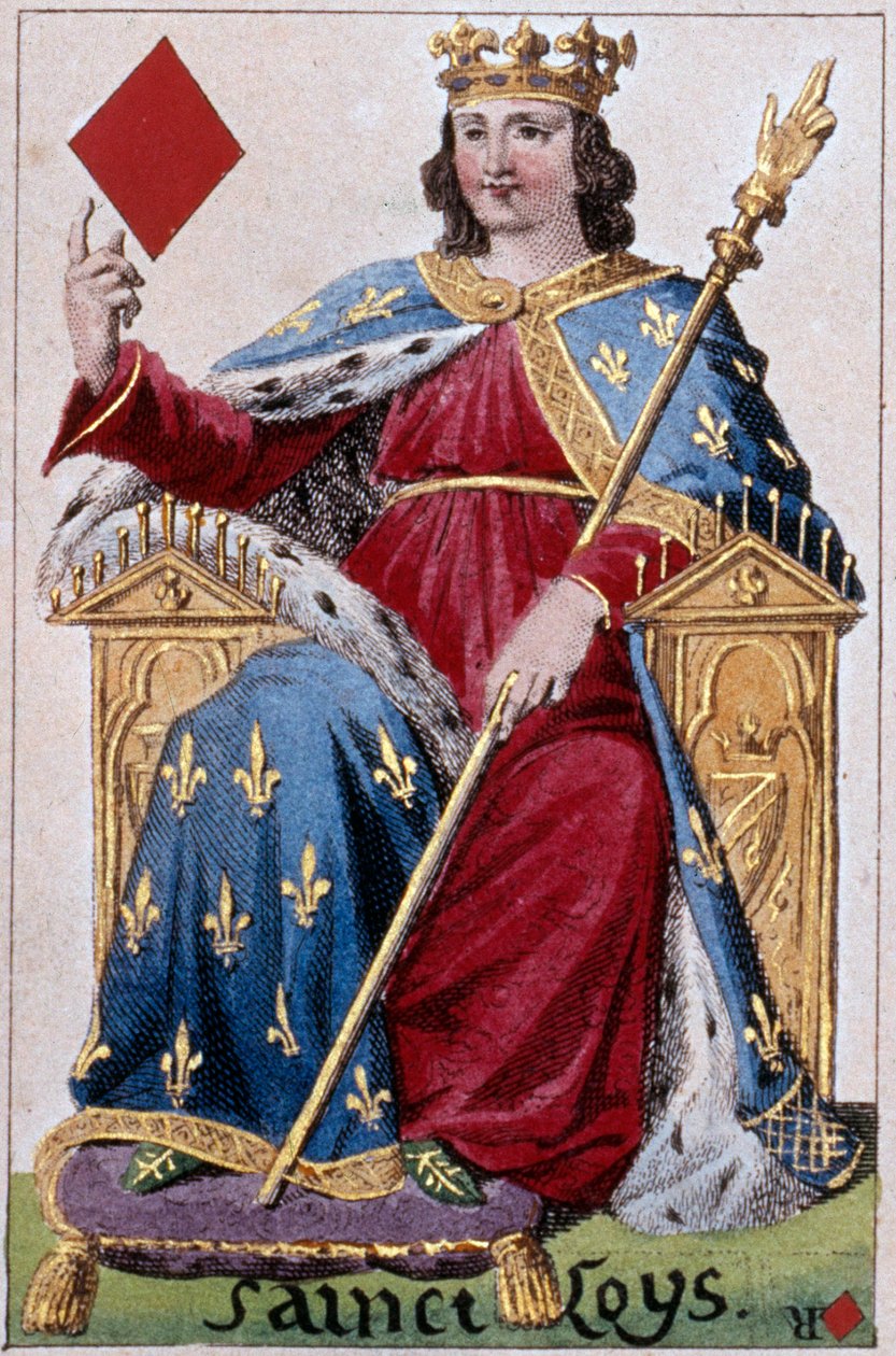 Rappresentazione del Re San Luigi da Armand Gustave Houbigant