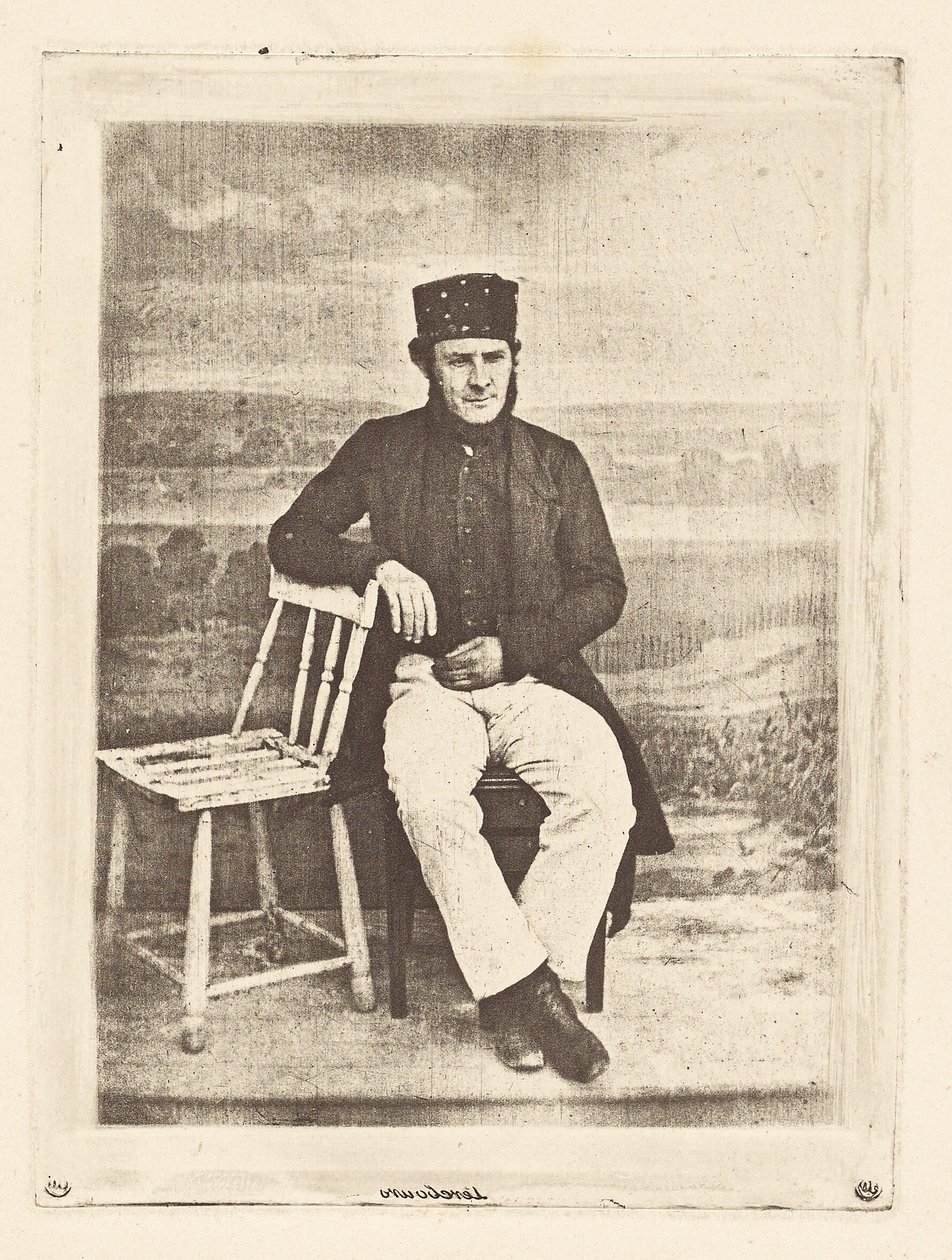 [Ritratto di un uomo] da Armand Hippolyte Louis Fizeau