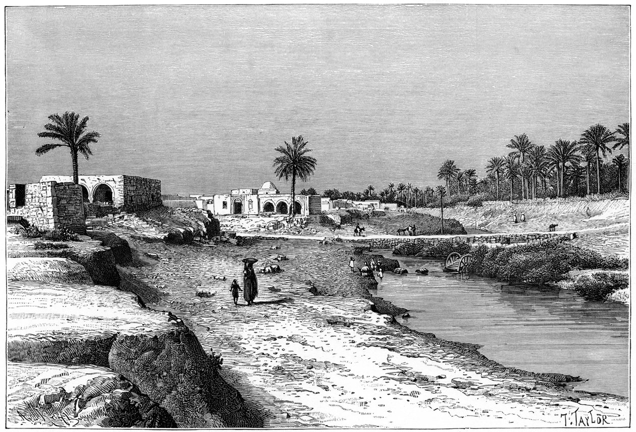 Gabes, Tunisia, 1895 da Armand Kohl