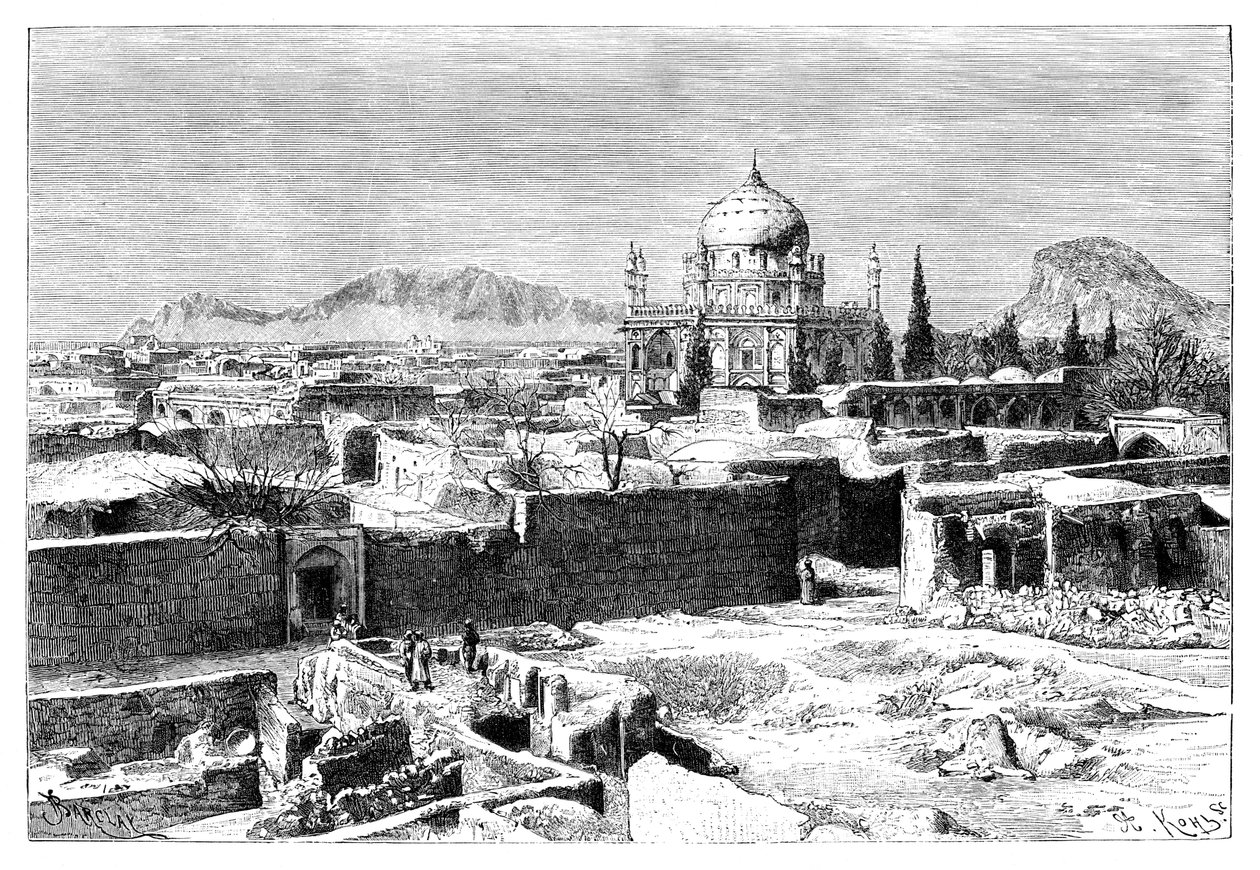 Kandahar, Afghanistan, 1895 da Armand Kohl
