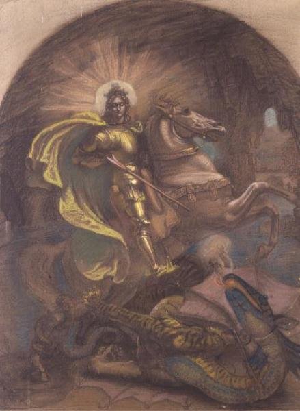 San Giorgio e il drago da Armand Point