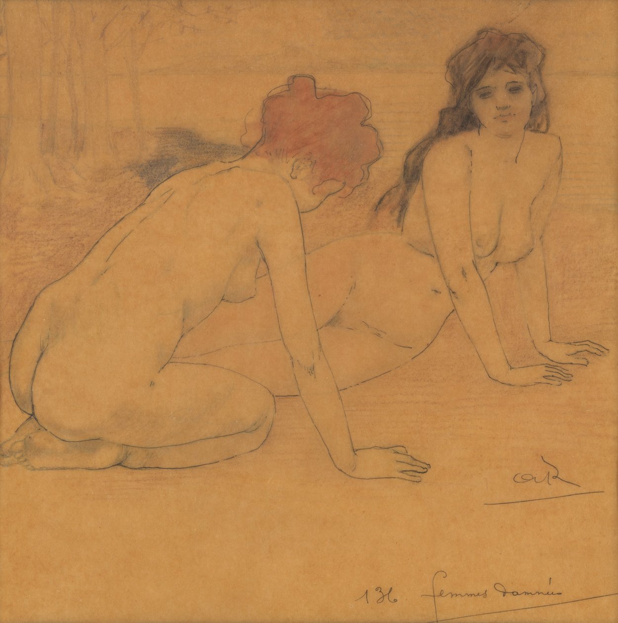 Femmes damnées, 1899 da Armand Rassenfosse