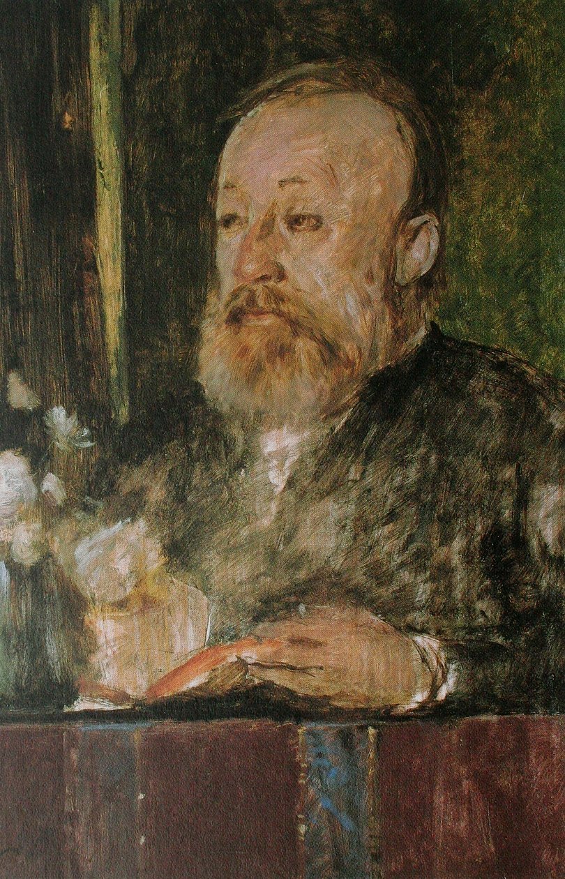 Ritratto di Gottfried Keller da Arnold Böcklin