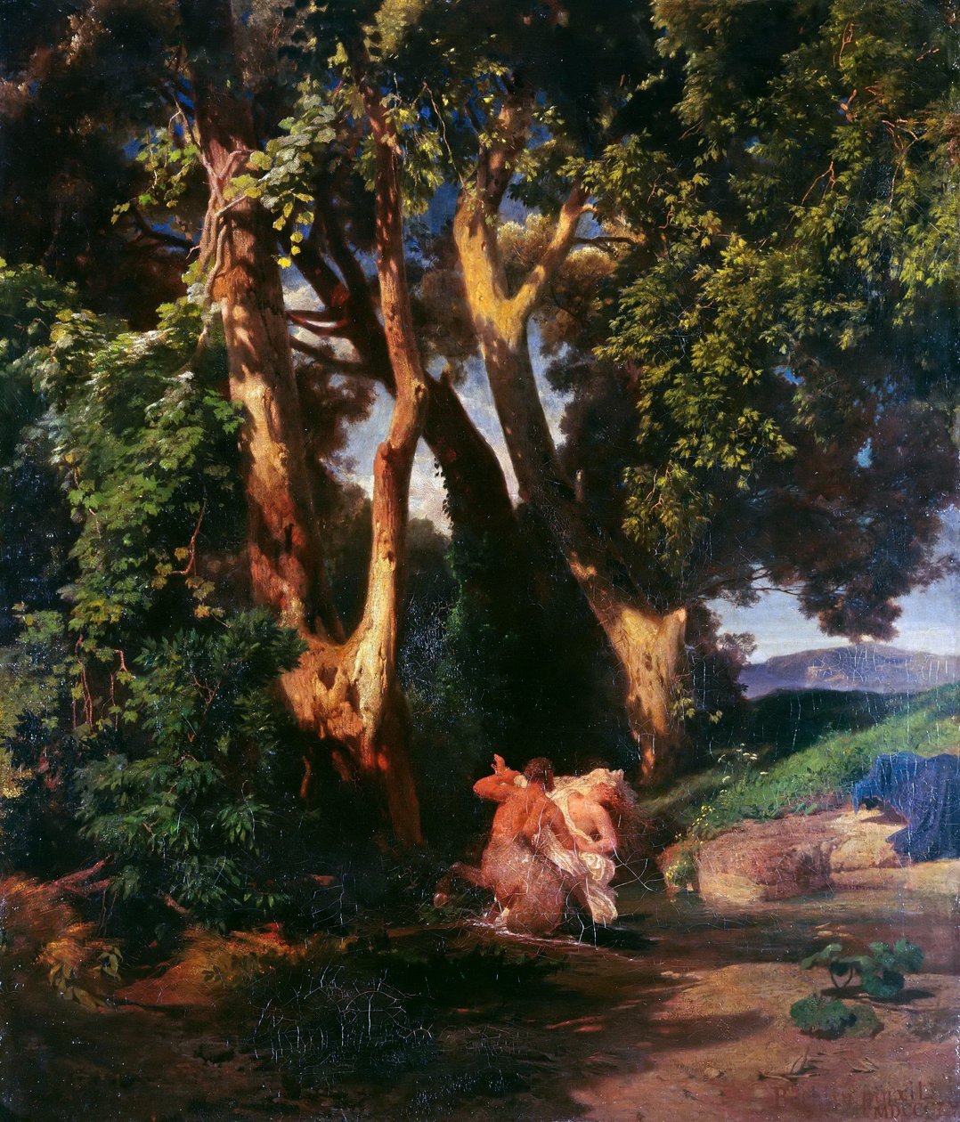 Centauro e Ninfa da Arnold Böcklin