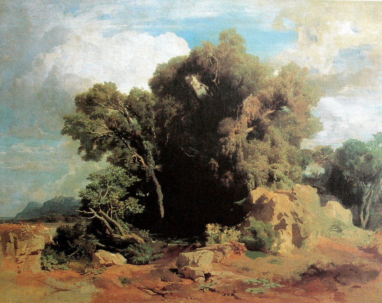 Nelle paludi pontine da Arnold Böcklin