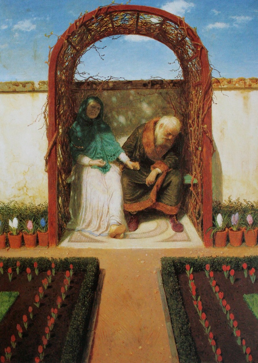 Nel pergolato da Arnold Böcklin