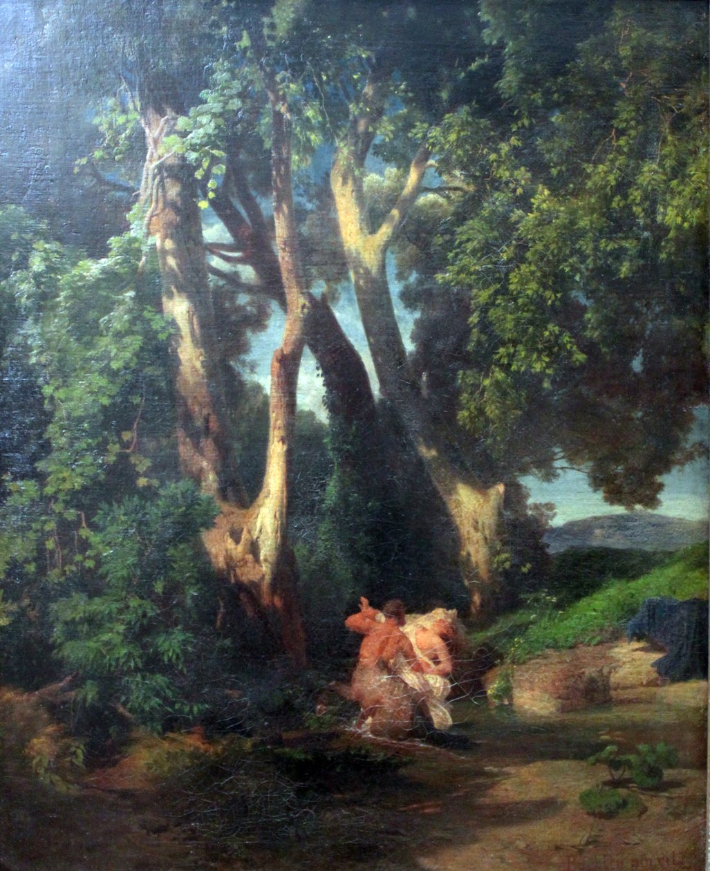 Centauro e ninfa da Arnold Böcklin
