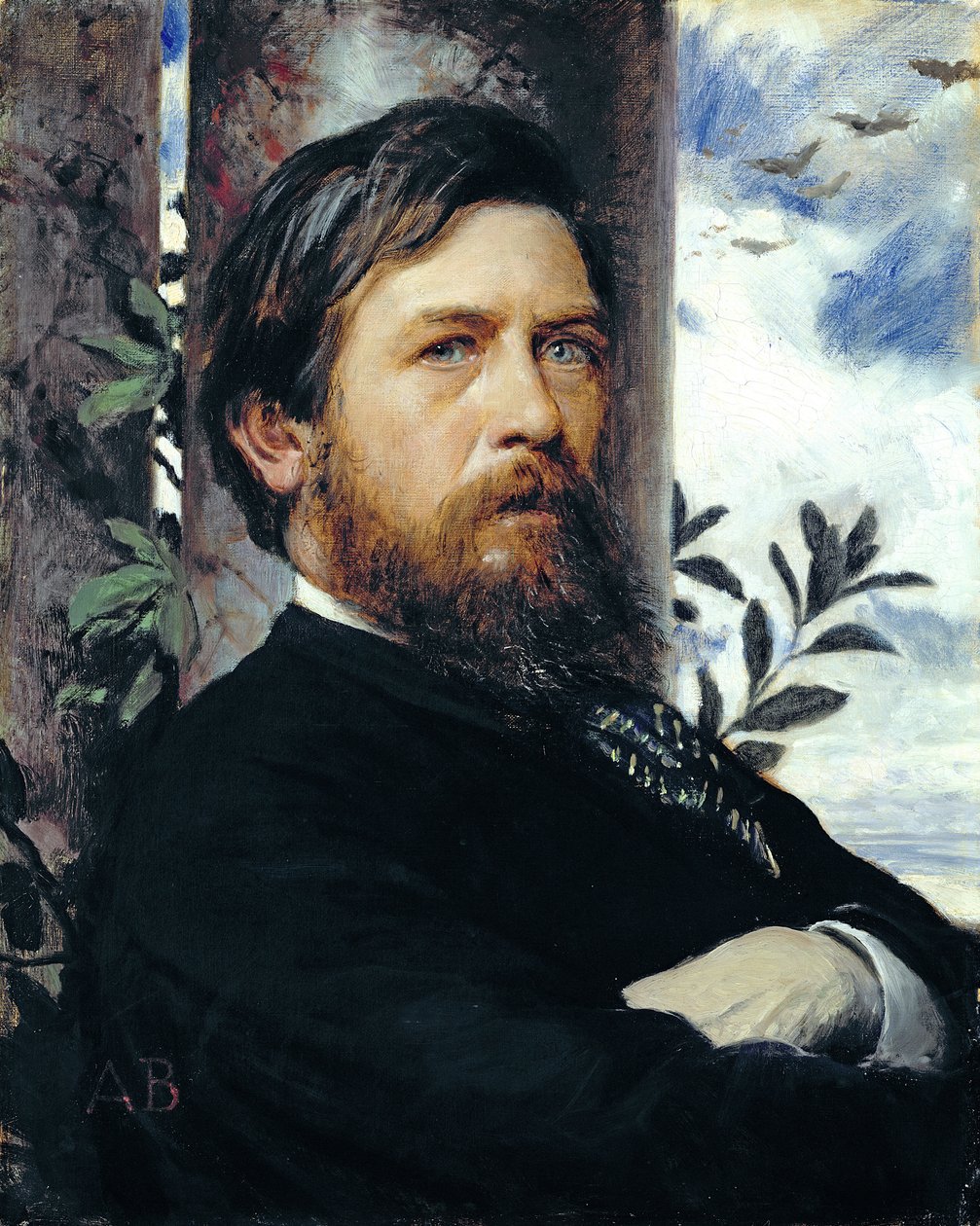 Autoritratto, 1873 da Arnold Böcklin