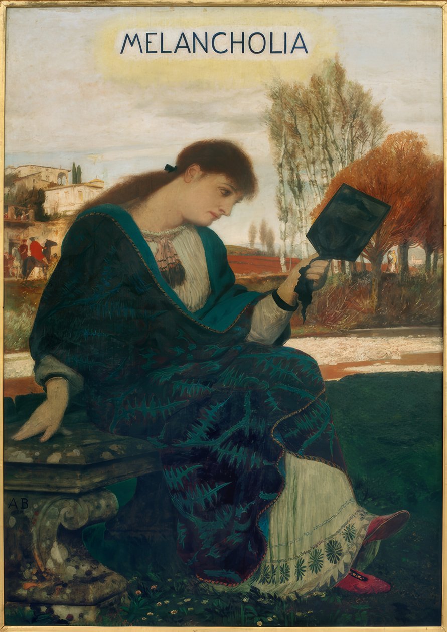 Melancholia di A. Böcklin da Arnold Böcklin
