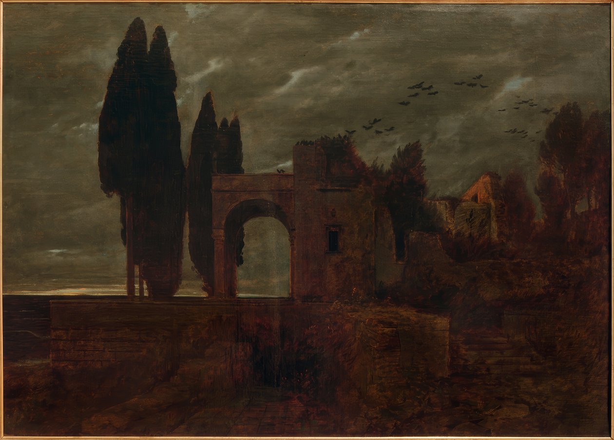Rovina sul mare da Arnold Böcklin