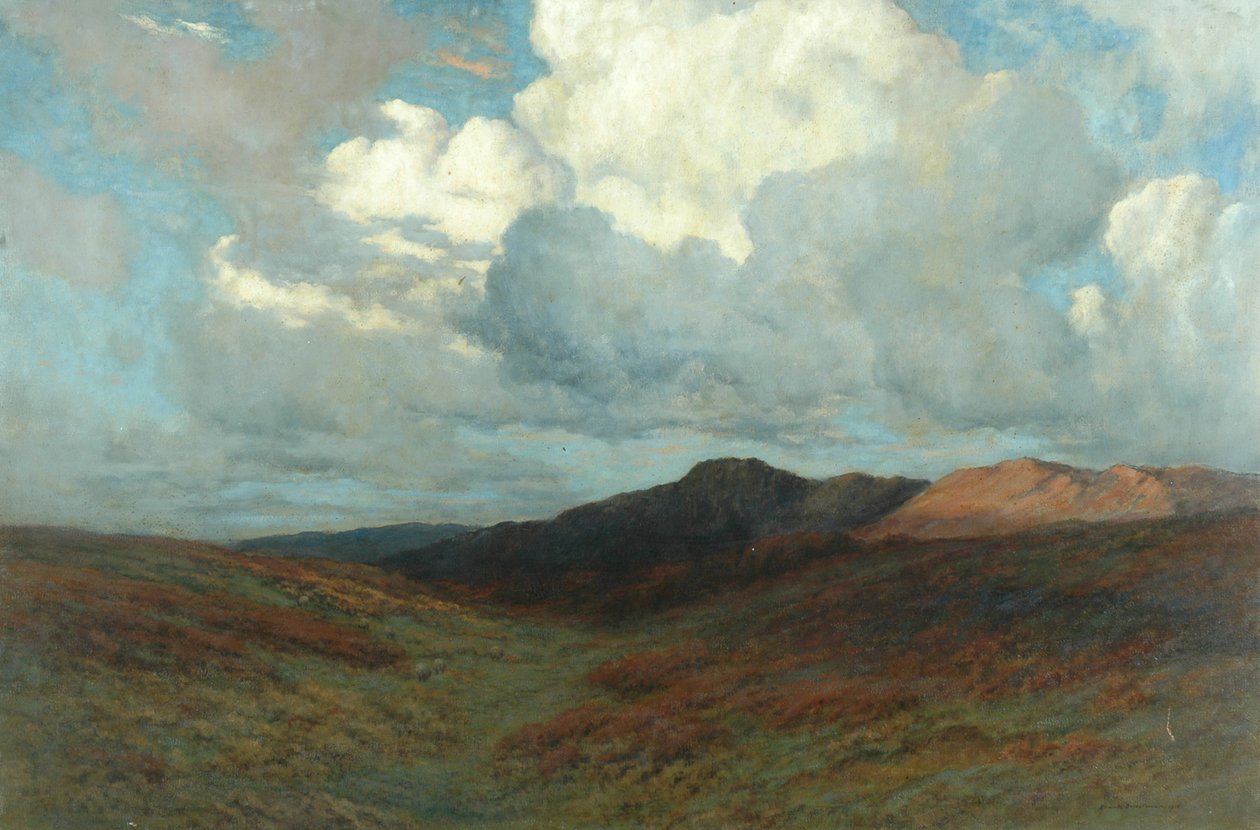 Brughiera, c.1907 da Arnold Priestman