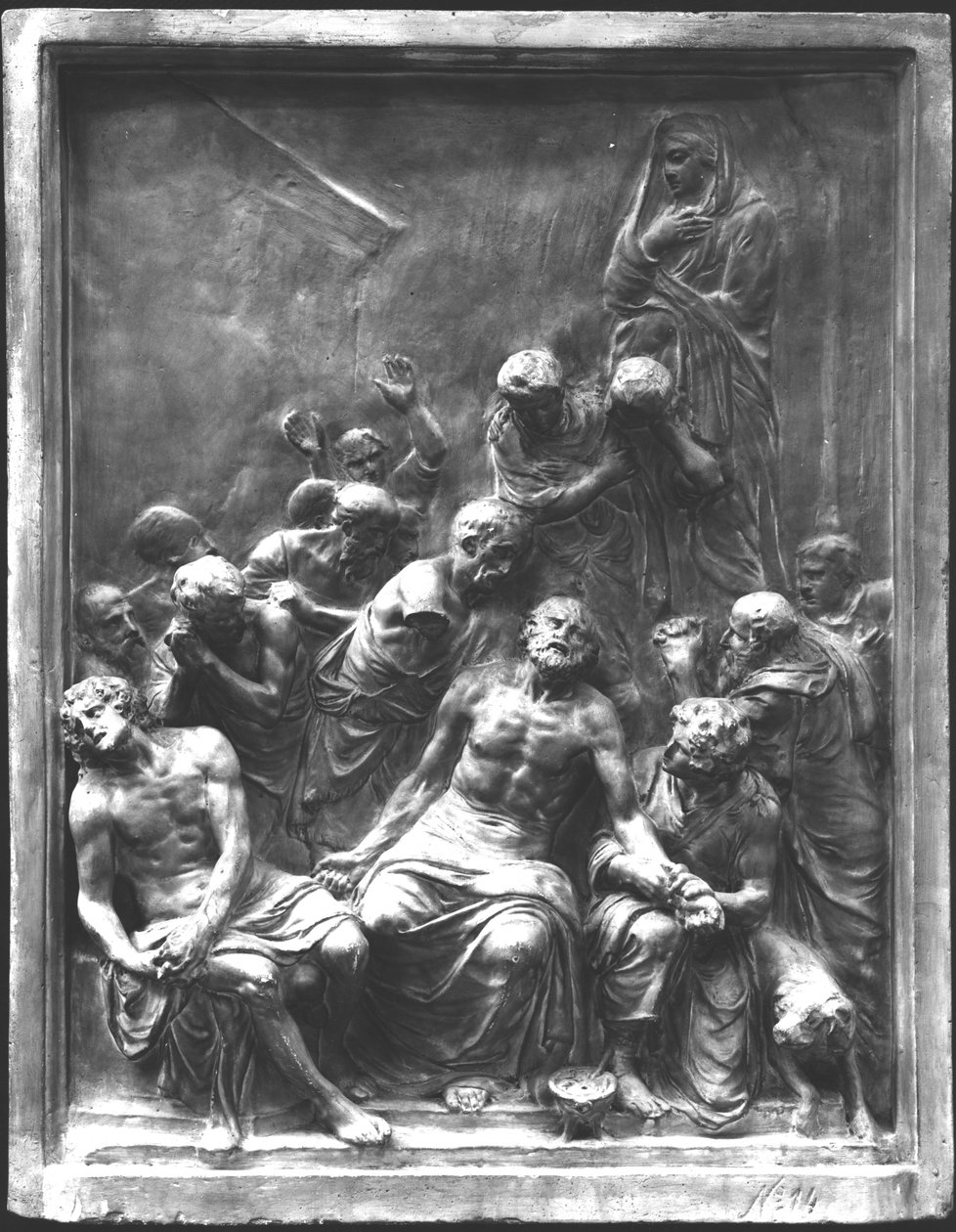 La morte di Socrate (470-399 a.C.) da Arnold or Artus the Elder Quellin I