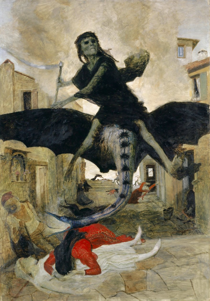 La peste da Arnold Böcklin