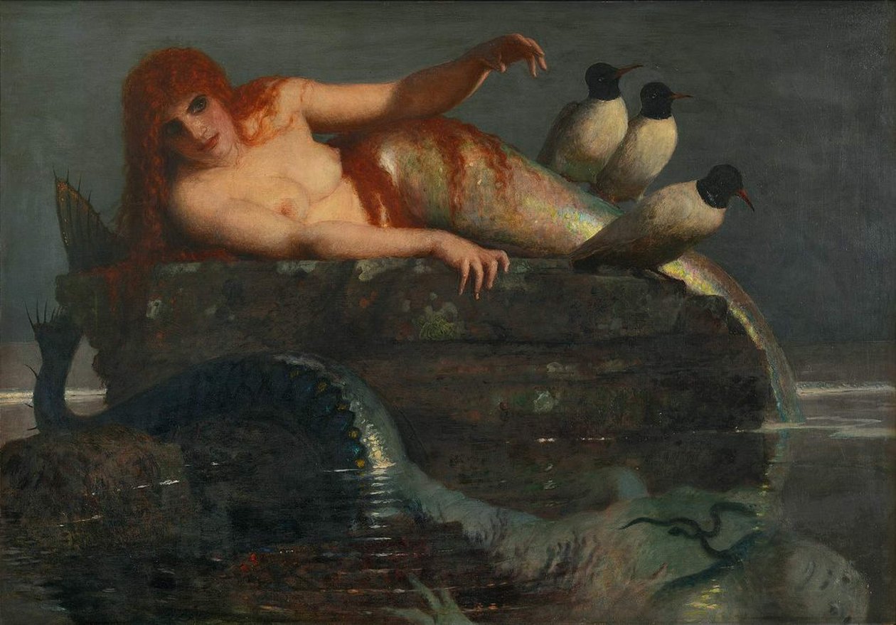 Mare calmo, 1886-1887 da Arnold Böcklin