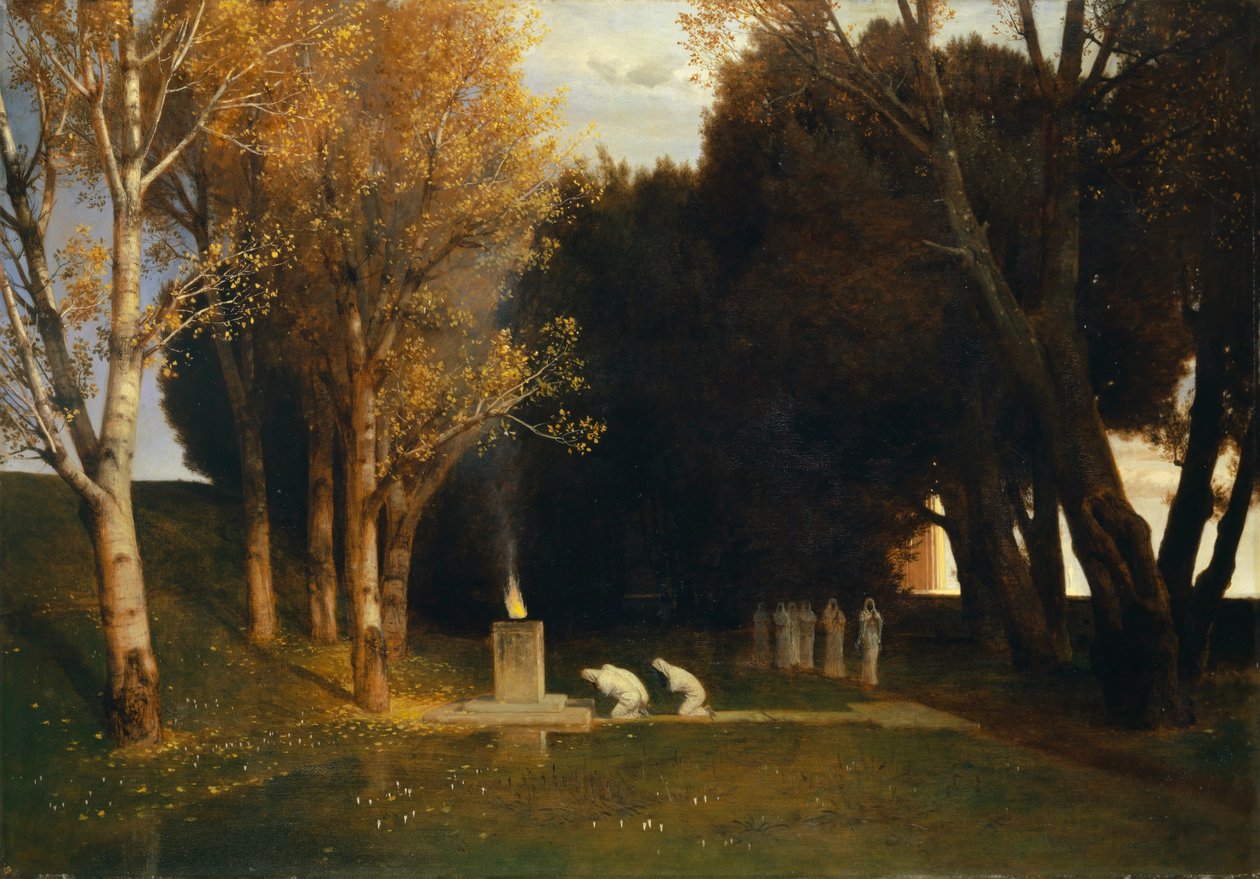 Bosco sacro da Arnold Böcklin