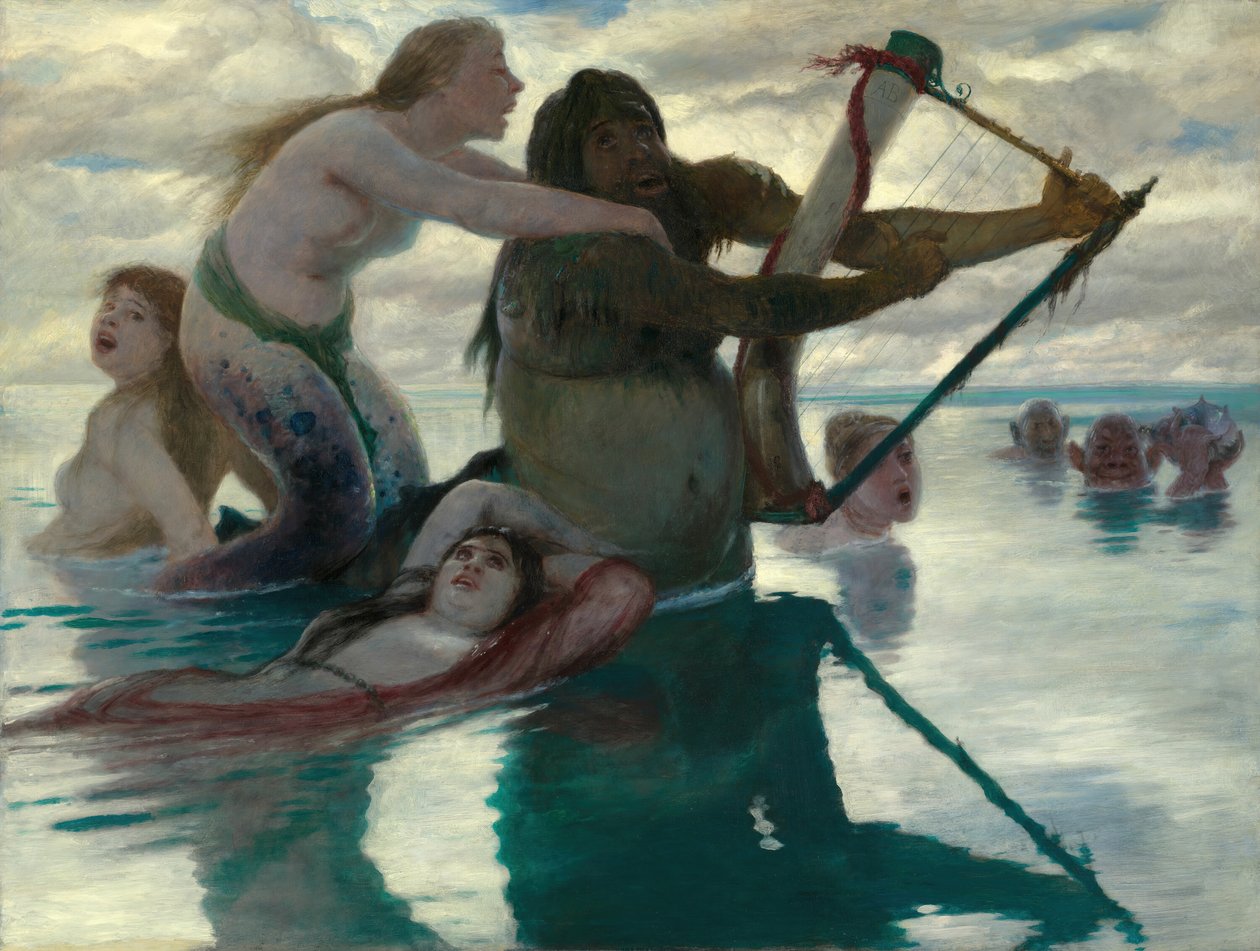 Nel mare, 1883 da Arnold Böcklin