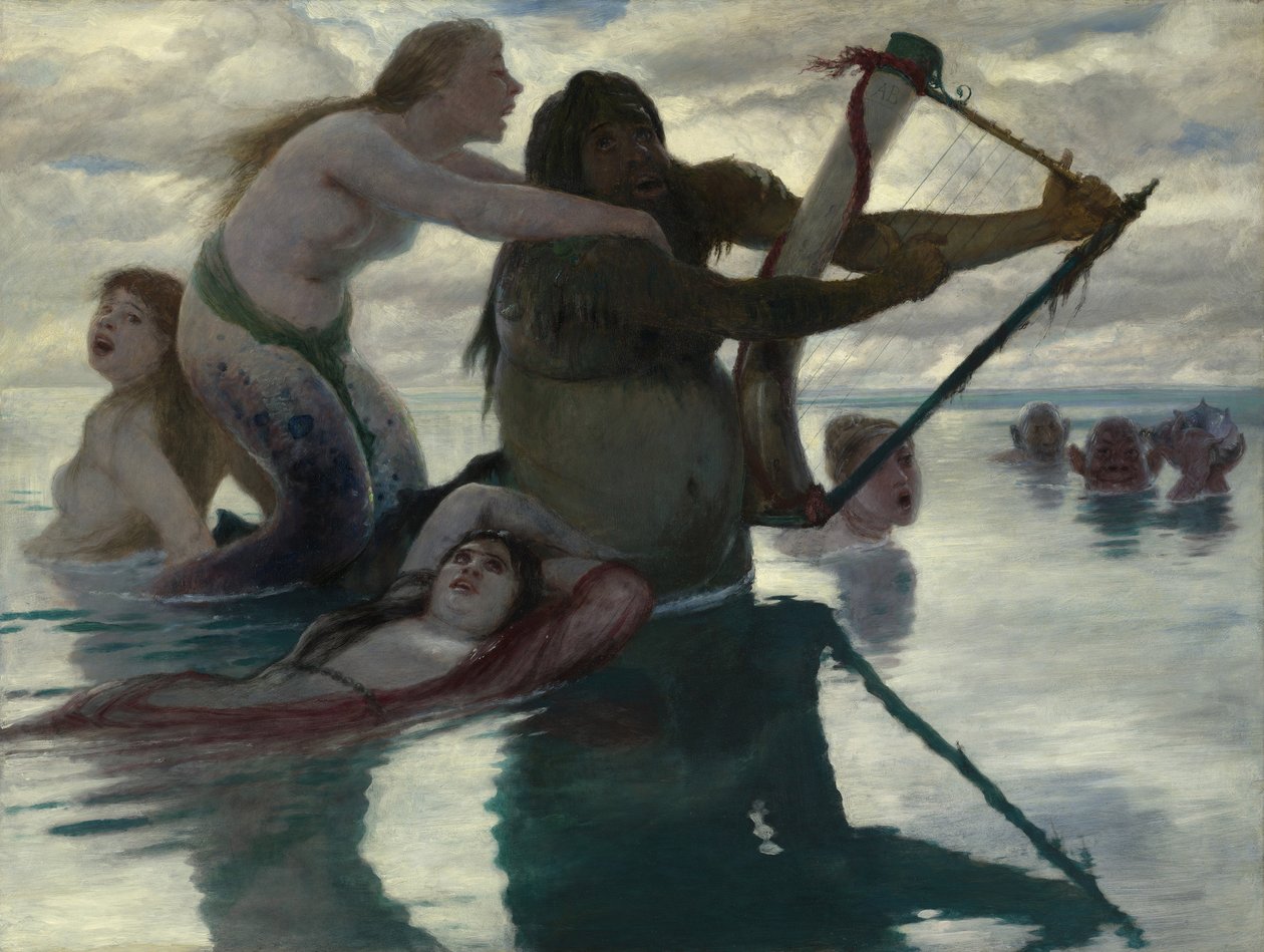 Nel Mare, 1883 da Arnold Böcklin