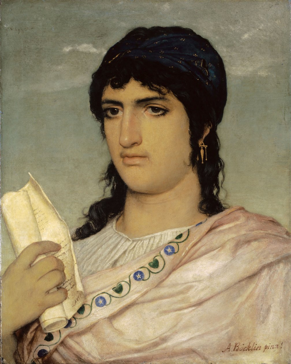 Saffo, 1862 da Arnold Böcklin