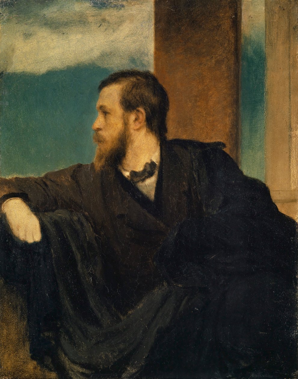 Autoritratto, 1862 da Arnold Böcklin