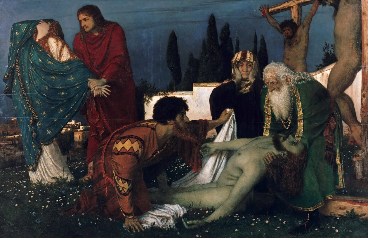 La Deposizione da Arnold Böcklin