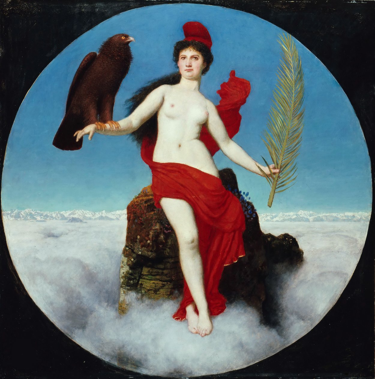 La libertà Helvetia da Arnold Böcklin
