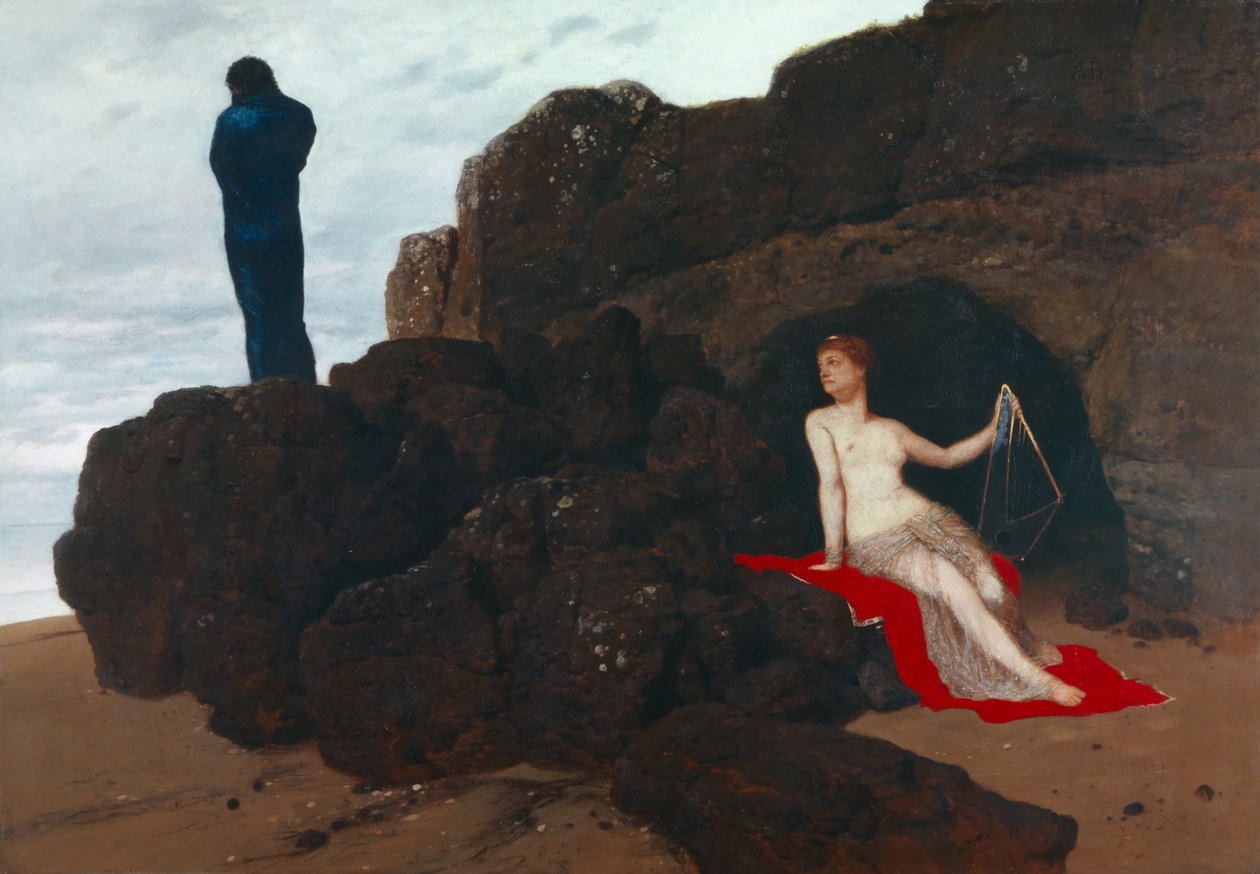 Ulisse e Calipso, 1882 da Arnold Böcklin