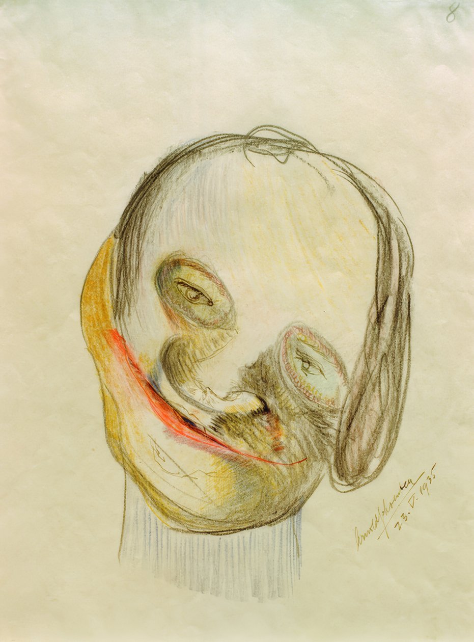 Caricatura 8 da Arnold Schönberg