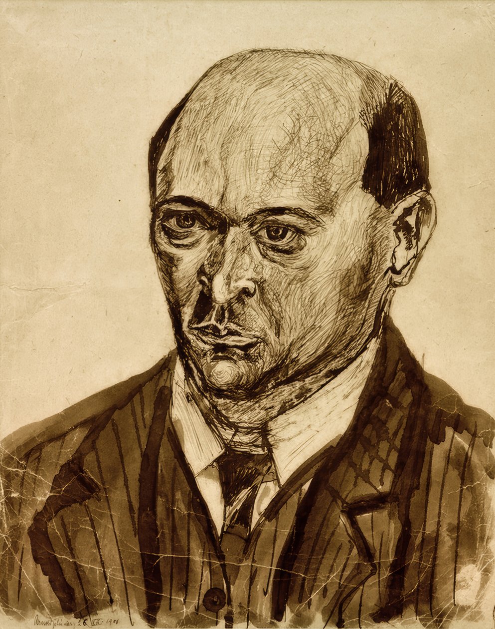 Autoritratto da Arnold Schönberg