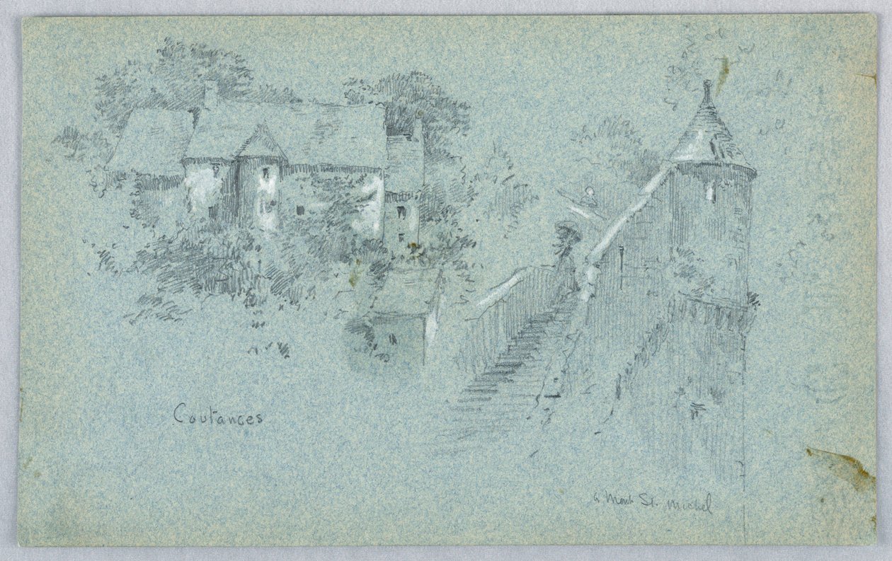 Coutance e Mont St. Michel da Arnold William Brunner