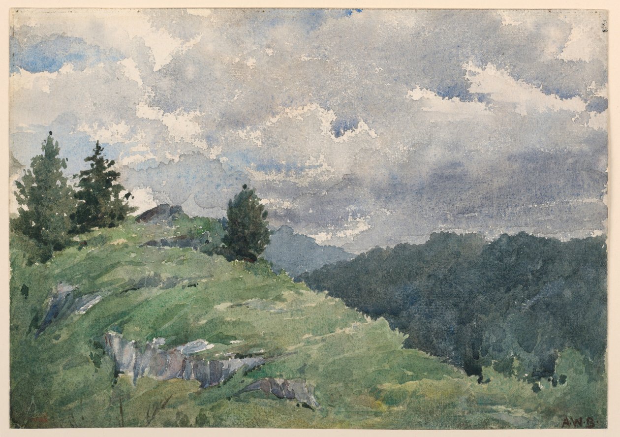 Paesaggio da Arnold William Brunner