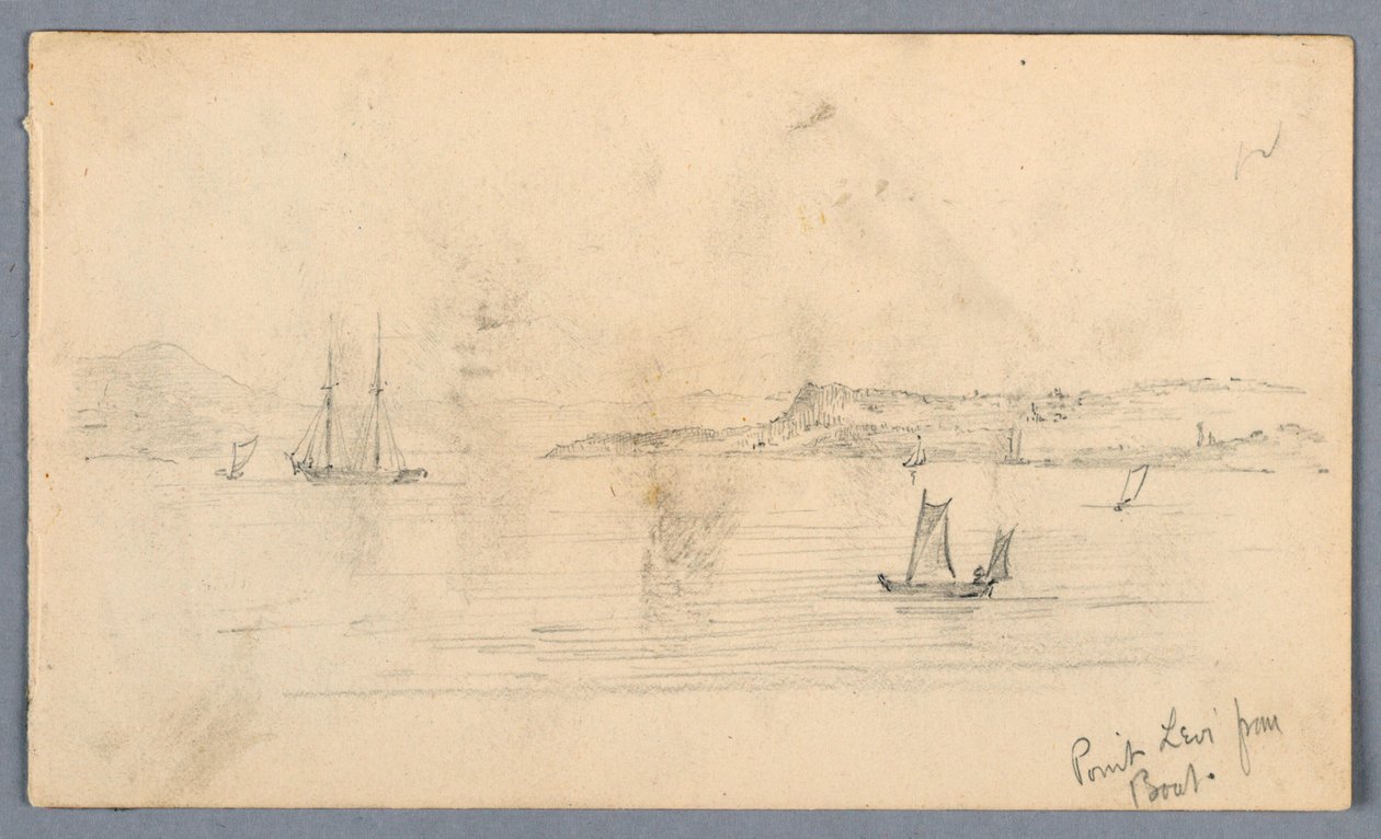 Point Levi dalla barca da Arnold William Brunner