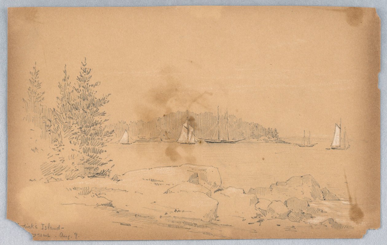 Isola di Rodick, Monte Desert da Arnold William Brunner